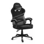 Silla gaming Huzaro FORCE 4.4 con asiento envolvente negra gris — tejido mesh, máx. 130 kg, altura ajustable 45–55 cm, 5 ruedas