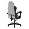 Silla gaming Huzaro Force 3.7 gris — silla gaming ergonómica, altura ajustable 107,5–116,5 cm, ancho de asiento 47 cm