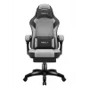 Silla gaming Huzaro Force 3.7 gris — silla gaming ergonómica, altura ajustable 107,5–116,5 cm, ancho de asiento 47 cm