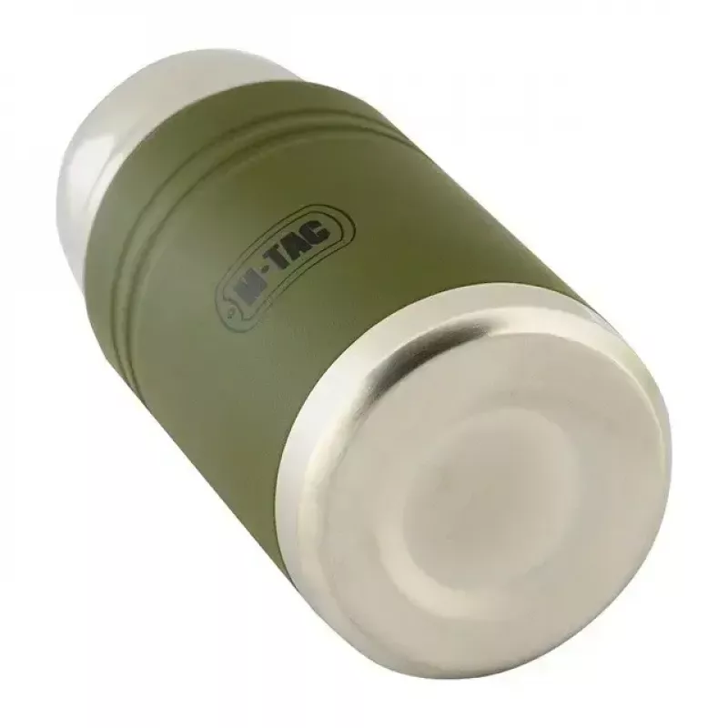 Termo para almuerzo M-TAC UN-R02-750A 750 ml con cuchara plegable de acero inoxidable, verde oliva