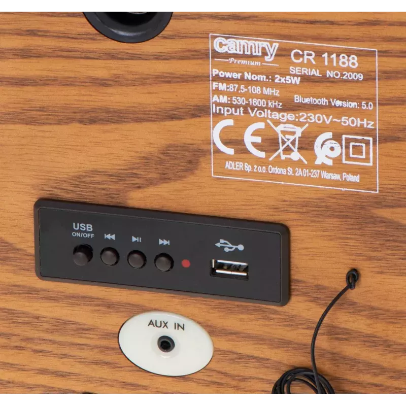 Radio personal Camry Premium CR 1188