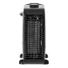 Calefactor de ventilador Adler AD 7725B, 2000 W, 2 niveles de potencia, termostato regulable, negro
