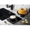 Báscula de cocina electrónica Adler AD 3177b – capacidad 10 kg, precisión 1 g, negra, superficie de cristal