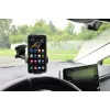 Soporte para móvil de coche IBOX H-9 ángulo ajustable universal compatible con smartphones, soporte con ventosa, negro, plástico