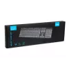Teclado USB con cable IBOX Eris IKC2010G — tamaño completo 105 teclas, USB, gris/negro, resistente al agua, cable de 1,8 m