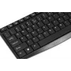 Teclado USB con cable IBOX Eris IKC2010B – tamaño completo 105 teclas, USB, resistente al agua, negro