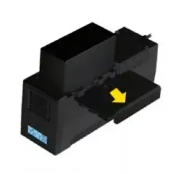 SAI ORVALDI ID1K5CH 1,5 kVA (900 W) line-interactive, batería de 24 V, LCD, USB, compacto negro