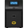 SAI ORVALDI ID1K5CH 1,5 kVA (900 W) line-interactive, batería de 24 V, LCD, USB, compacto negro