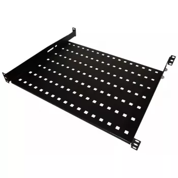 Bandeja para rack Alantec SA-P-19-1U-550-4-C-02 negra acero 19 pulgadas 550 mm