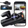 Dashcam VANTRUE N4 PRO dashcam de 3 canales, cámara principal 3840×2160, 165° frontal, 160° interior, GPS, Wi‑Fi, pantalla IPS, MicroSD hasta 512GB