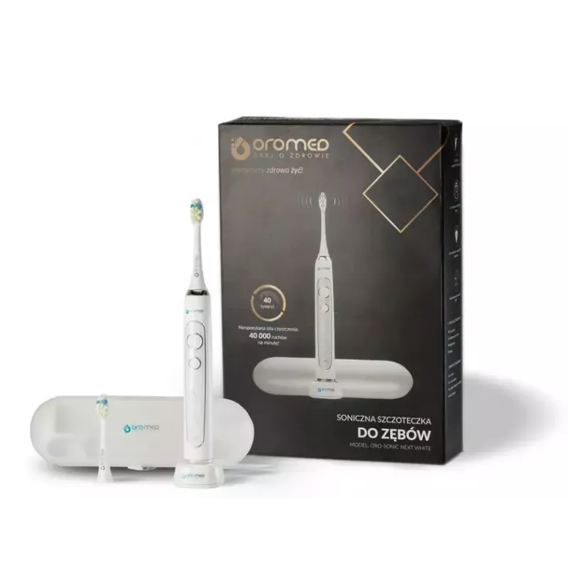 Cepillo de dientes sónico ORO-MED ORO-SONIC NEXT WHITE