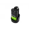 Batería para atornillador Green Cell PTBO12V3 — Li-Ion 3 Ah, medidas 5,1×4,7×8,6 cm