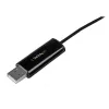 StarTech.com cable conmutador KM con transferencia de archivos para Mac y PC – USB 2.0
