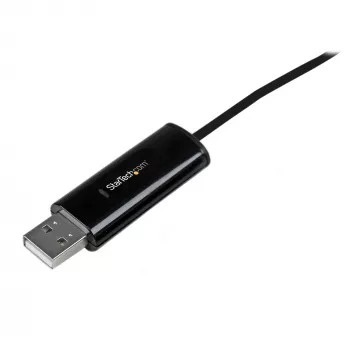 StarTech.com cable conmutador KM con transferencia de archivos para Mac y PC – USB 2.0