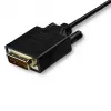 StarTech.com cable USB-C a DVI de 10ft (3m) – 1080p (Single Link) cable adaptador USB Type-C (DP Alt Mode HBR2) a vídeo digital DVI – funciona con Thunderbolt 3 – portátil a monitor/pantalla DVI