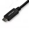 StarTech.com cable USB-C a DVI de 10ft (3m) – 1080p (Single Link) cable adaptador USB Type-C (DP Alt Mode HBR2) a vídeo digital DVI – funciona con Thunderbolt 3 – portátil a monitor/pantalla DVI