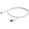 StarTech.com cable USB-A a Lightning blanco resistente de 3 pies (1m) – cable de carga/sincronización USB Type-A a Lightning de fibra aramida resistente para trabajos pesados – certificado Apple MFi iPad/iPhone 12