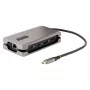 StarTech.com adaptador multipuerto USB-C, 4K 60Hz HDMI 2.0b, HDR, hub USB 3.2 Gen 2 10Gbps (2xUSB-C, 1xUSB-A), 100W PD Pass-Through, mini dock de viaje, cable de 12