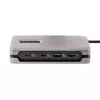 StarTech.com adaptador multipuerto USB-C, 4K 60Hz HDMI 2.0b, HDR, hub USB 3.2 Gen 2 10Gbps (2xUSB-C, 1xUSB-A), 100W PD Pass-Through, mini dock de viaje, cable de 12
