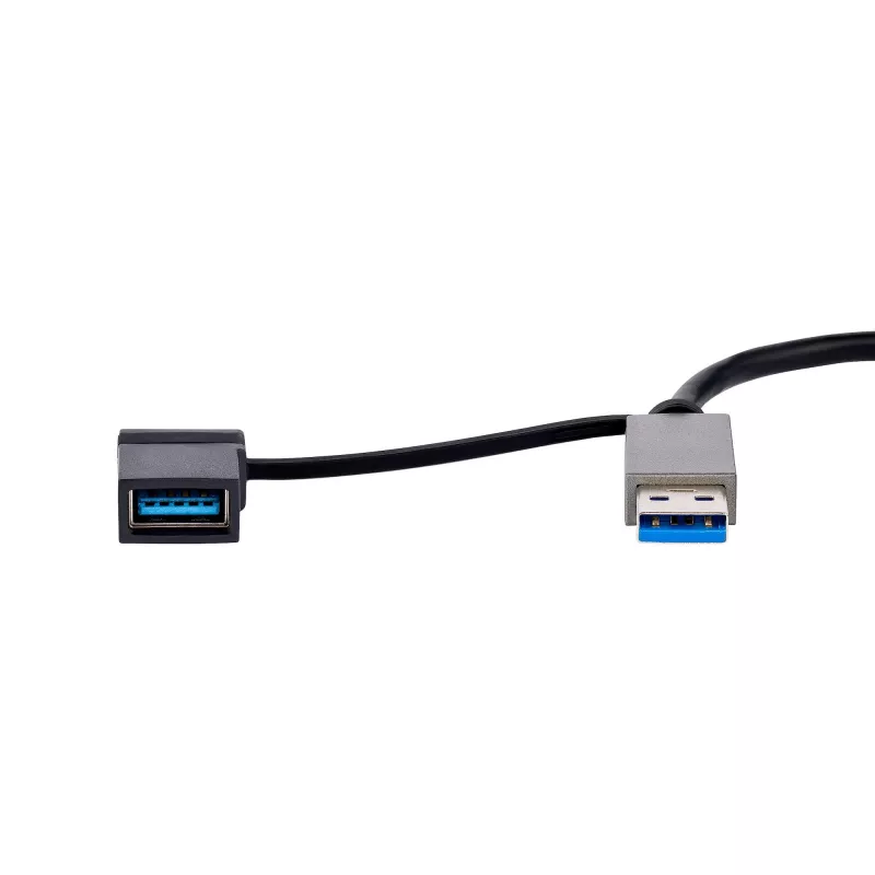 StarTech.com adaptador USB a dual HDMI, USB-A/C a 2 pantallas HDMI (1x 4K30Hz, 1x 1080p), dongle USB-A a C integrado, cable de 11 cm, adaptador USB 3.0 a pantalla HDMI, Windows y macOS