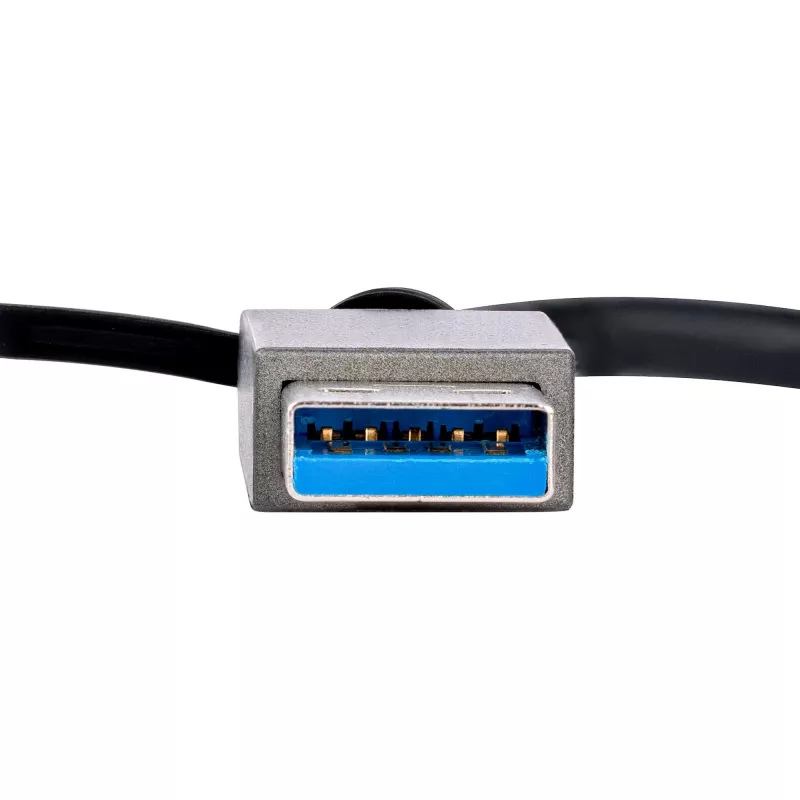 StarTech.com adaptador USB a dual HDMI, USB-A/C a 2 pantallas HDMI (1x 4K30Hz, 1x 1080p), dongle USB-A a C integrado, cable de 11 cm, adaptador USB 3.0 a pantalla HDMI, Windows y macOS