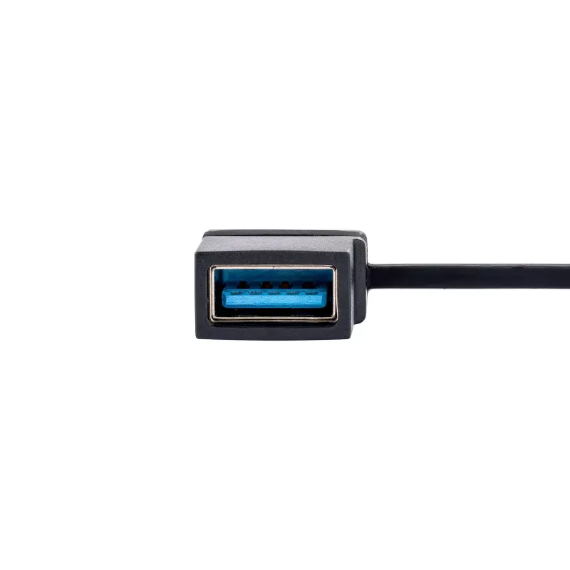 StarTech.com adaptador USB a dual HDMI, USB-A/C a 2 pantallas HDMI (1x 4K30Hz, 1x 1080p), dongle USB-A a C integrado, cable de 11 cm, adaptador USB 3.0 a pantalla HDMI, Windows y macOS