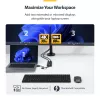 StarTech.com adaptador USB a dual HDMI, USB-A/C a 2 pantallas HDMI (1x 4K30Hz, 1x 1080p), dongle USB-A a C integrado, cable de 11 cm, adaptador USB 3.0 a pantalla HDMI, Windows y macOS