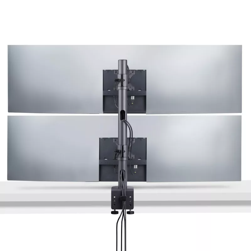 StarTech.com soporte de escritorio para 2 monitores apilados verticalmente, dual 49