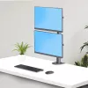 StarTech.com soporte de escritorio para 2 monitores apilados verticalmente, dual 49