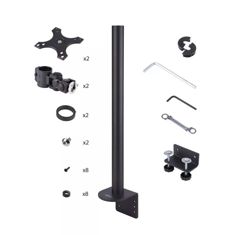 StarTech.com soporte de escritorio para 2 monitores apilados verticalmente, dual 49