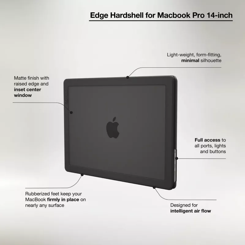 Incase Edge funda rígida con Makrolon® para MacBook Pro de 14