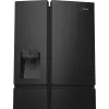 Hisense RS818N4TFC Frigorífico side-by-side Independiente 632 L Negro, Acero inoxidable