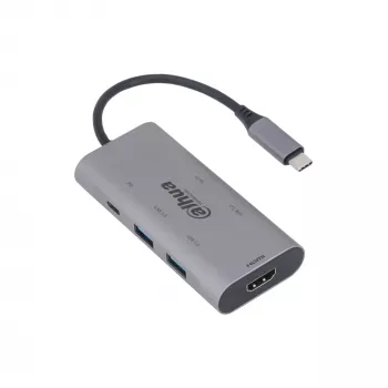 Dahua Technology Docking station 7 en 1 USB 3.1 Type-C a USB 3.0 + HDMI + SD/TF + PD