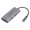 Dahua Technology Docking station 7 en 1 USB 3.1 Type-C a USB 3.0 + HDMI + SD/TF + PD