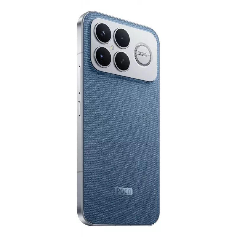 Smartphone POCO F8 Ultra – Snapdragon 8 Elite Gen 5, 12 GB RAM, 256 GB, 6,9 inch 2608×1200, Dual SIM, 5G, cámara triple de 50 MP, 6500 mAh, Azul