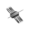 Controlador de ventiladores DeepCool FH-10, conector de ventilador de 4 pines, negro, 80×46×15 mm