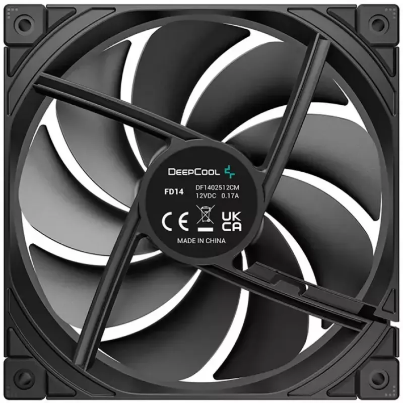 Ventilador de 140mm DeepCool FD14 3in1 — Ventilador de refrigeración de 140 mm, DeepCool FD14 3in1