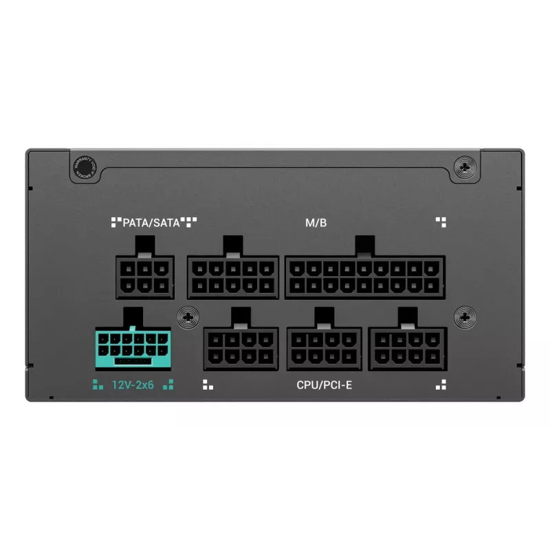 Fuente de alimentación DeepCool PS850G 850 W ATX 20+4 pines, ventilador FDB 92 mm, negro