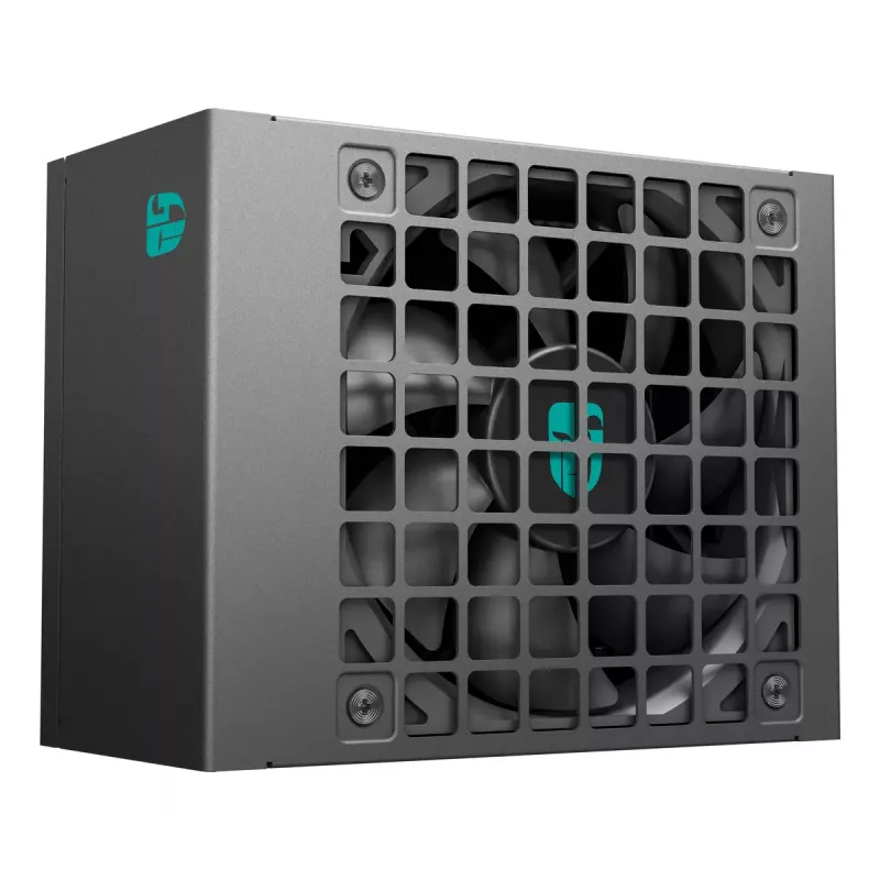 Fuente de alimentación DeepCool PS850G 850 W ATX 20+4 pines, ventilador FDB 92 mm, negro