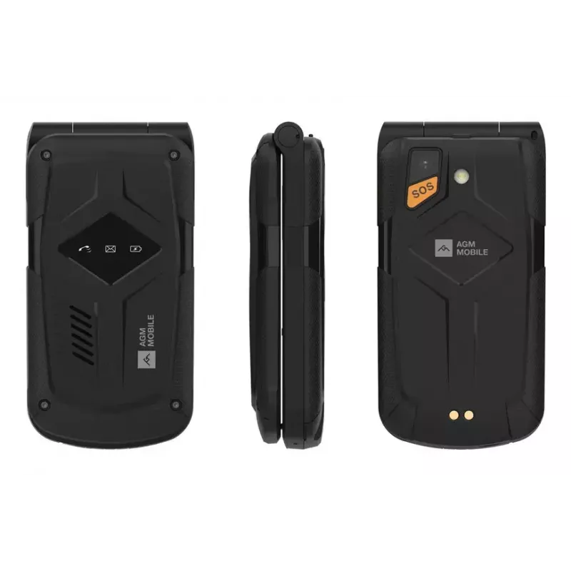 Teléfono móvil AGM M10 2,4 pulgadas Dual SIM negro