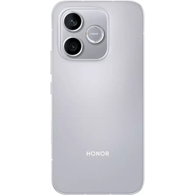 Smartphone Honor 600 Lite 5G Dual SIM, MediaTek Dimensity 7100 Elite, 8 GB RAM, 256 GB, 108 MP, Android 16.0, 6520 mAh, Gris