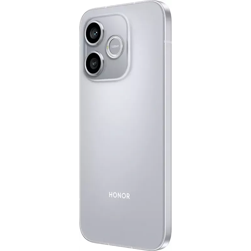 Smartphone Honor 600 Lite 5G Dual SIM, MediaTek Dimensity 7100 Elite, 8 GB RAM, 256 GB, 108 MP, Android 16.0, 6520 mAh, Gris