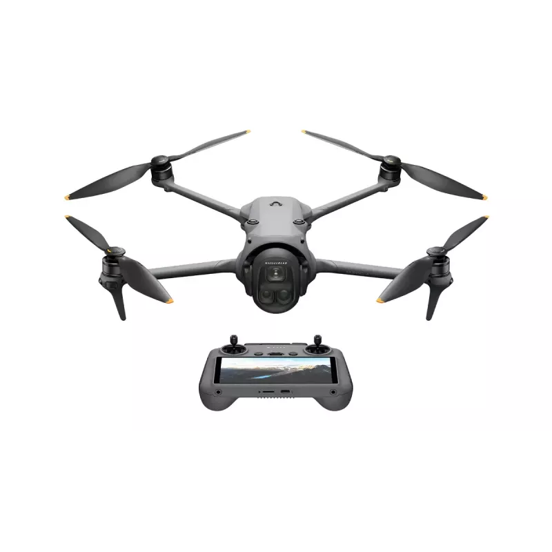 Dron DJI Mavic 4 Pro Fly More Combo — 4 rotores, 100 MP, 27 m/s, 41.000 m de alcance, 1,063 kg, gris
