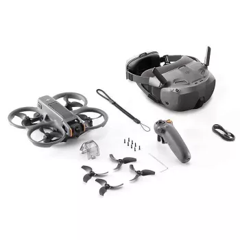 DJI Avata 2 Fly Smart Combo (batería única) – kit compacto de dron FPV con una batería