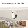 Cámara de vigilancia IP IMOU Ranger Dual Pro 6MP — interior, sobremesa, 2304×1296, 3,6mm, zoom digital 8×, ángulo de visión 91°×47°