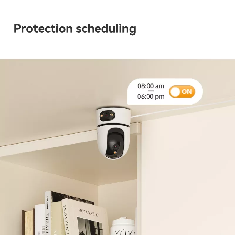 Cámara de vigilancia IP IMOU Ranger Dual Pro 6MP — interior, sobremesa, 2304×1296, 3,6mm, zoom digital 8×, ángulo de visión 91°×47°