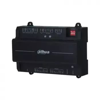 Controlador de puerta de seguridad Dahua DHI-ASC2202B-S — Controlador de 2 puertas Bare, 12 V, 24 W, RJ-45/RS-485