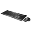 Teclado y ratón Rapoo 9900m Office QWERTZ Negro