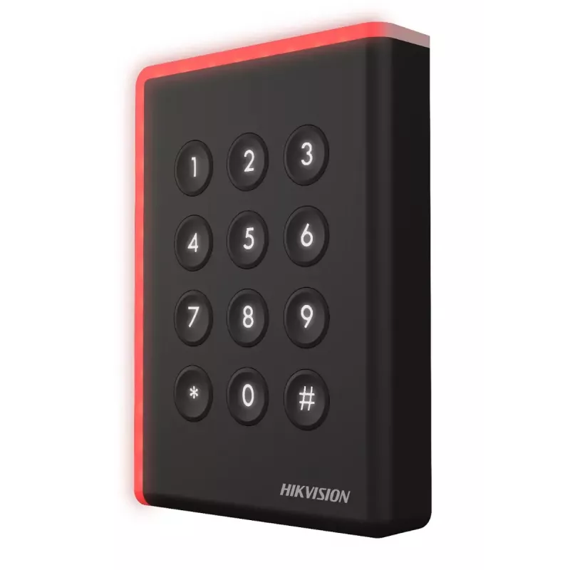 Lector de control de acceso Hikvision DS-K1108AEK Negro DC 12V 123x88x21mm