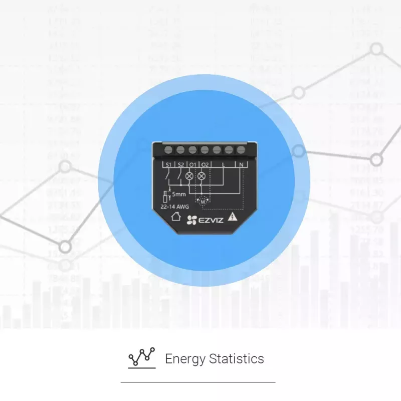 Dispositivo inalámbrico EZVIZ T36WN Wi-Fi AC alimentación 100-240V Compacto – Fuente de alimentación: AC